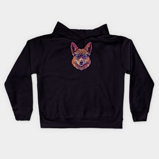 Wild & Wise: The Dhole with Bite! Kids Hoodie